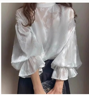 Talía | Blusa de Manga Larga con Estampado Floral